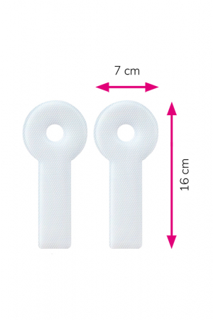  LIPOELASTIC SHEET LOLLIPOP 7 x 16 cm - 2 pz cerotti in silicone 